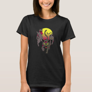 Wütende Zombie-Katzen T-Shirt