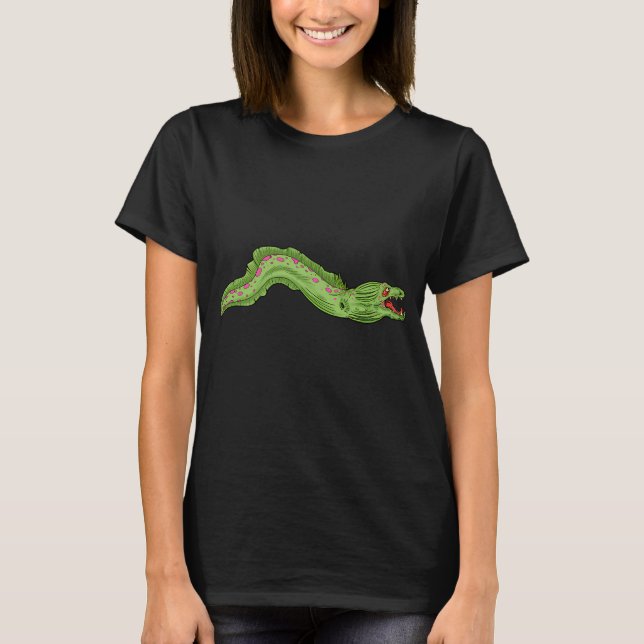 Wütender Aal T-Shirt (Vorderseite)