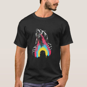 Wütender Bär Kümmert Sich Nicht Vintage Klassiker T-Shirt