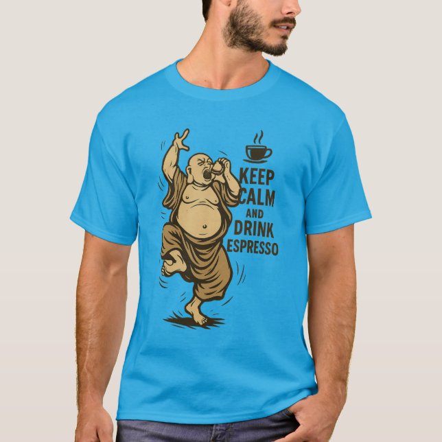 wütender Buddha T-Shirt (Vorderseite)