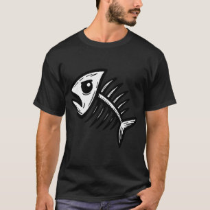 Wütender Fischgräten T-Shirt
