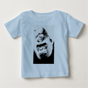 Wütender Gorilla Baby T-shirt