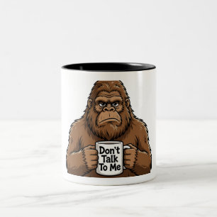 Wütender Gorilla Becher Zweifarbige Tasse