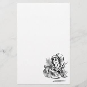 wütender Hutmacher Briefpapier