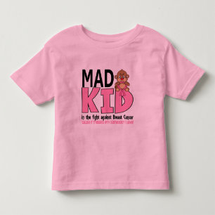 Wütender Kinderbrustkrebs Kleinkind T-shirt