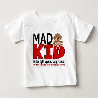 Wütender Kinderlungenkrebs Baby T-shirt
