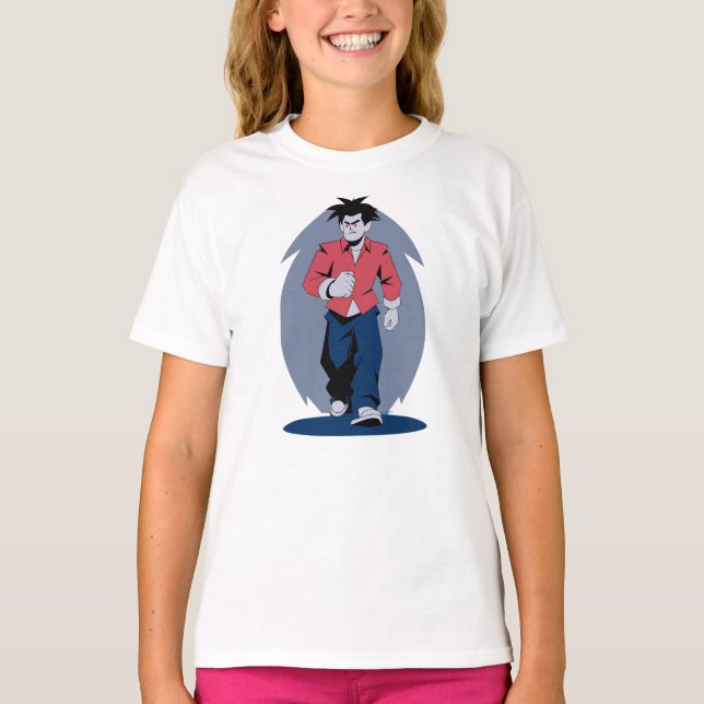 Wütender Mann beim Gehen T-Shirt (Vorderseite)