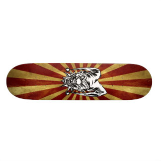 Wütender Spaßvogel Skateboard