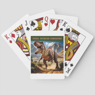Wütender T. Rex Spielkarten