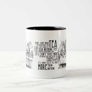 "Wütender Tee " Zweifarbige Tasse