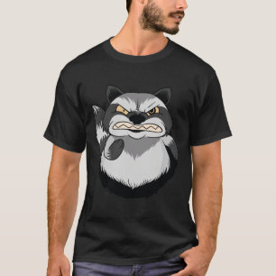 Wütender Waschbär T-Shirt