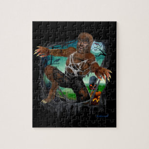 WÜTENDER WERWOLF PUZZLE
