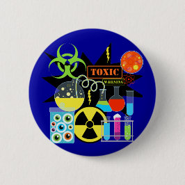 Wütender Wissenschaftler Button