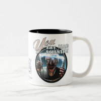 Wütender Wissenschaftler/mürrische visionäre Tasse