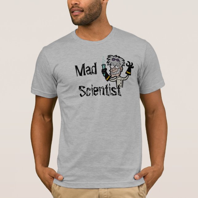 Wütender Wissenschaftler T-Shirt (Vorderseite)