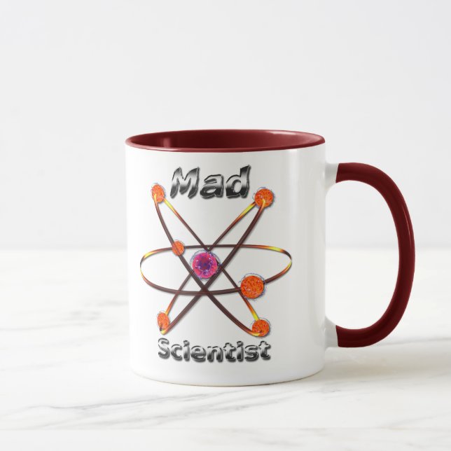 Wütender Wissenschaftler Tasse (Rechts)