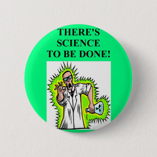 wütender Wissenschaftlerwitz Button