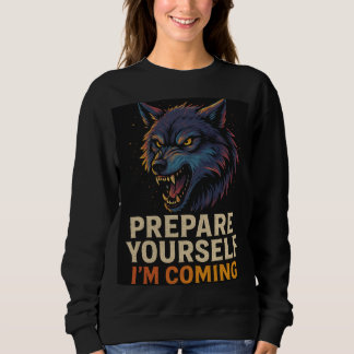 Wütender Wolf Sweatshirt