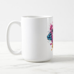 Wütendes Eis am Stiel Schreiendes Grafik Hoodie Kaffeetasse