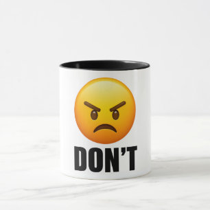 Wütendes Emoji DON'T Classic Tasse