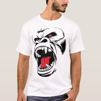 Wütendes Gorilla Streetwear Monster T-Shirt
