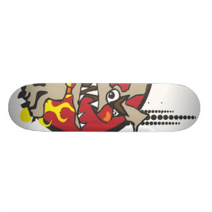 Wütendes HundeSkateboard Skateboard