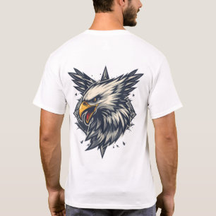 Wütendes Kristalladler-T-Shirt T-Shirt