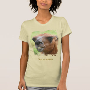Wütendes Lama-Gesicht Personalisiert T-Shirt