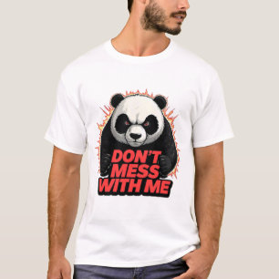 Wütendes-Panda-Energie-T-Shirt T-Shirt