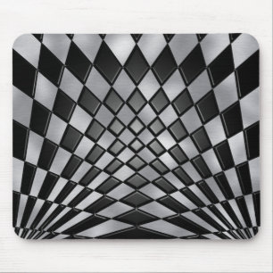 Wütendes Schachbrett Mousepad