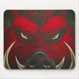 Wütendes Schwein Mousepad