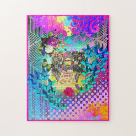 Wütendes Tee-Party Puzzle