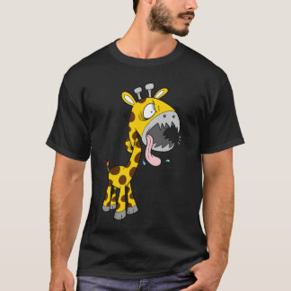 Wütendes verrücktes geisteskrankes verärgertes T-Shirt
