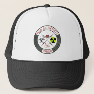 Wütendes Wissenschaftler-Gewerkschafts-Logo Truckerkappe