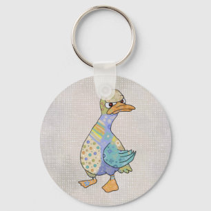 wütente Ente Schlüsselanhänger