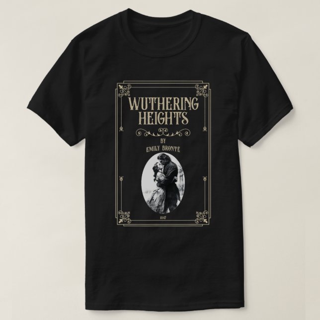 Wuthering Heights Catherine Earnshaw e Heathcliff T-Shirt (Design vorne)