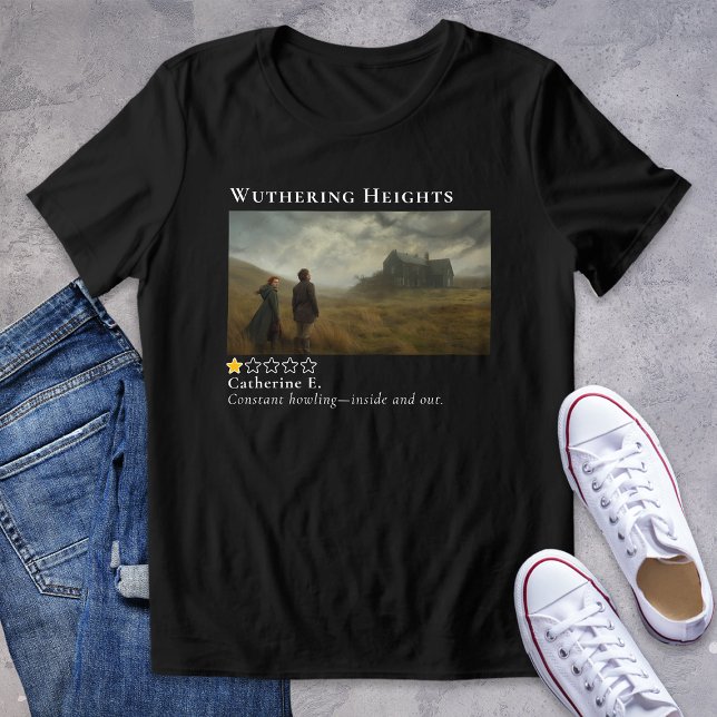 Wuthering Heights One Star Review Booklet Tri-Blend Shirt (Von Creator hochgeladen)