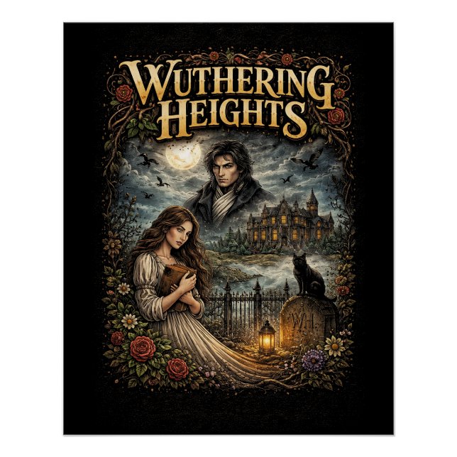 Wuthering Heights Poster (Vorderseite)