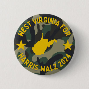 WV für die Camouflage Harris/Walz Button