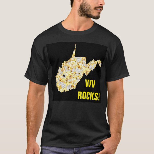 WV ROCKS T-Shirt (Vorderseite)