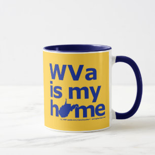 WVa ist mein Zuhause Tasse