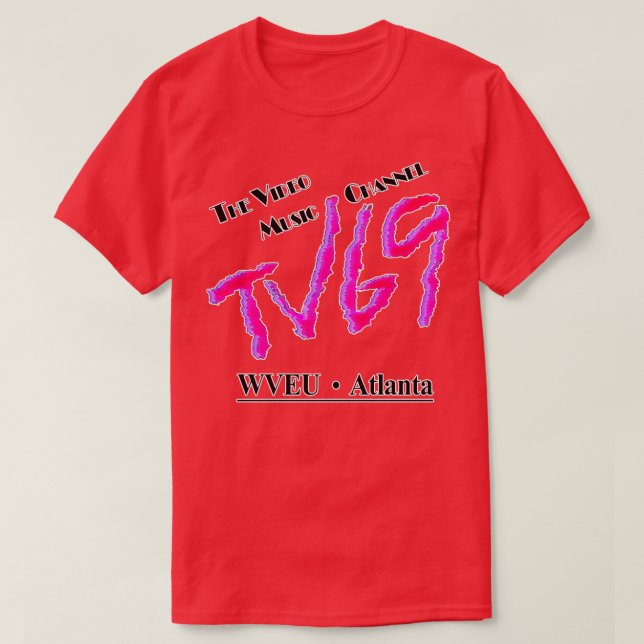 WVEUTV Atlanta Video Music 4 TShirt (Design vorne)