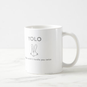 ww040 YOLO Gott zweimal badass Häschen waitwot Tasse