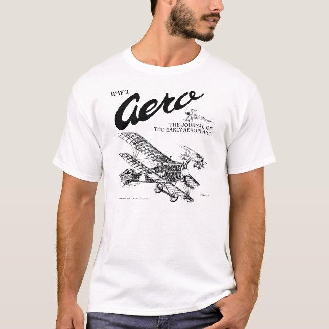 WW1 Aero Albatros D.Va T - Shirt (Vorderseite)