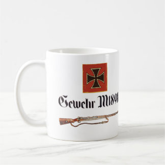 WW1 deutsches Gewehr M1898 Gewehr Kaffeetasse