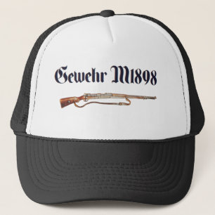 WW1 deutsches Gewehr M1898 Gewehr Truckerkappe