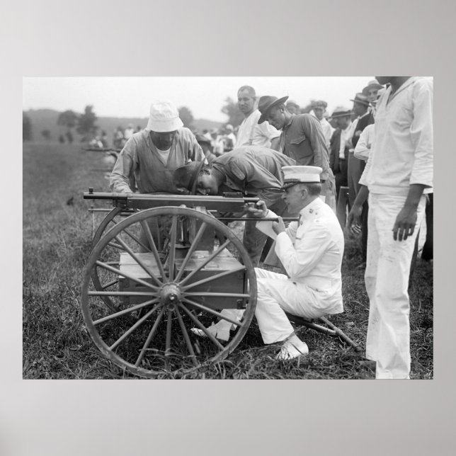 WW1-Maschinengüter, 1917 Poster (Vorne)