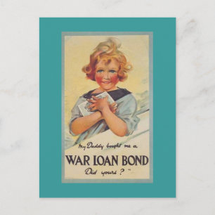 WW1-Sammelkarten 1914 AUSTRALISCHE PROPAGANDA Postkarte
