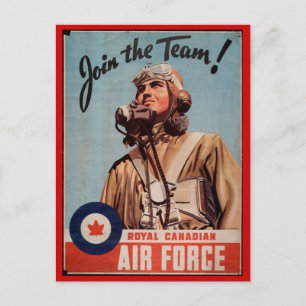 WW1 Sammlerkarte 1914 KANADA PROPAGANDA Postkarte