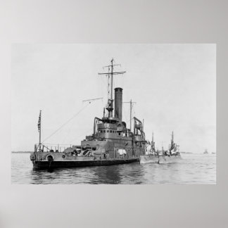 WW1 Submarine Ausschreibung, 1916 Poster